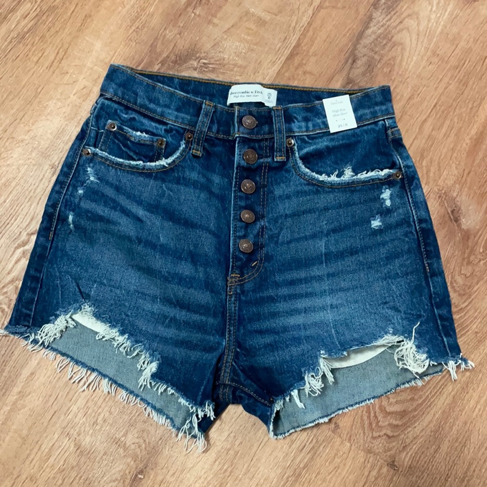Abercrombie jean shorts